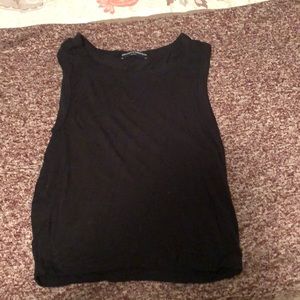 Simple black brandy Melville tank